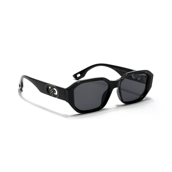 Bangkok | Black Round Rectangle Sunglass