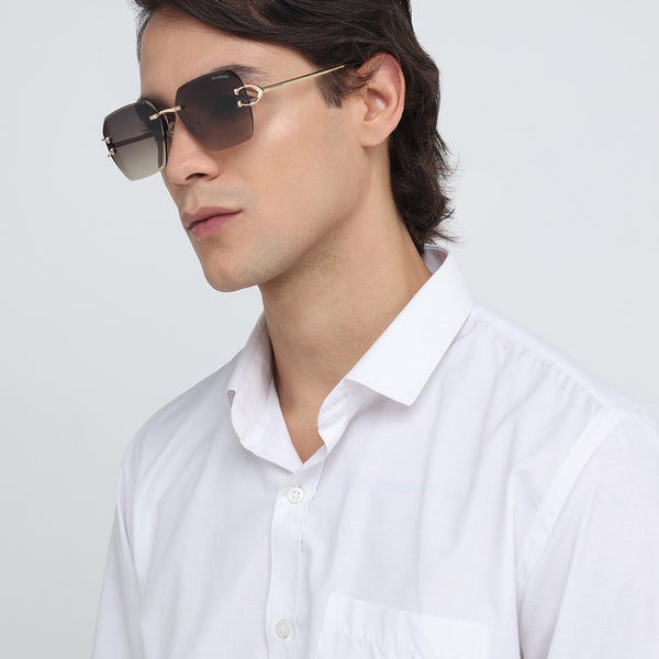 Morrocco | Brown Wayfarer Sunglass