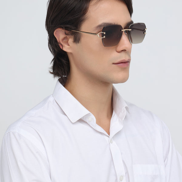 Morrocco | Brown Wayfarer Sunglass