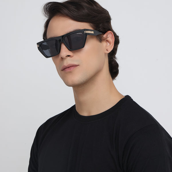 Wave | Black Wayfarer Sunglass