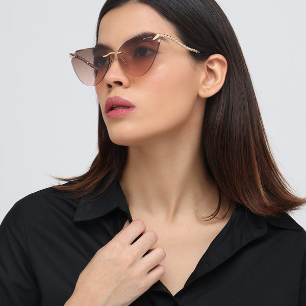 UK | Golden Cateye Sunglass