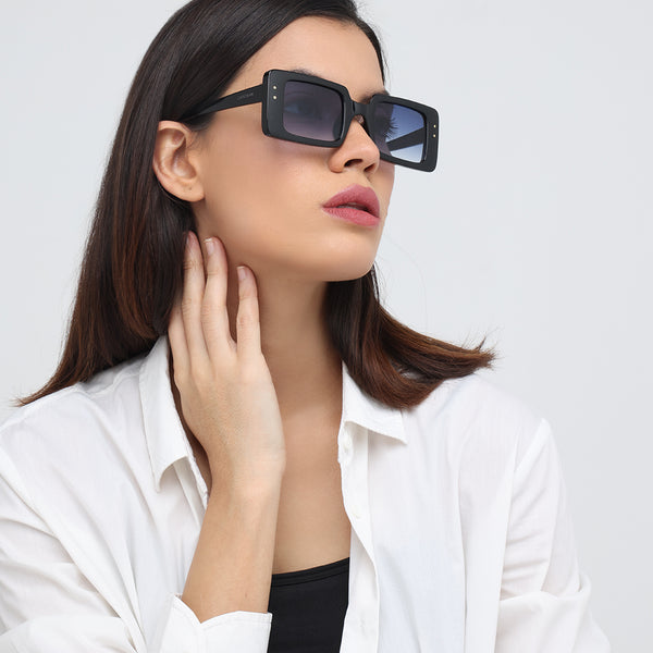 Lisbon | Black Wayfarer Sunglass