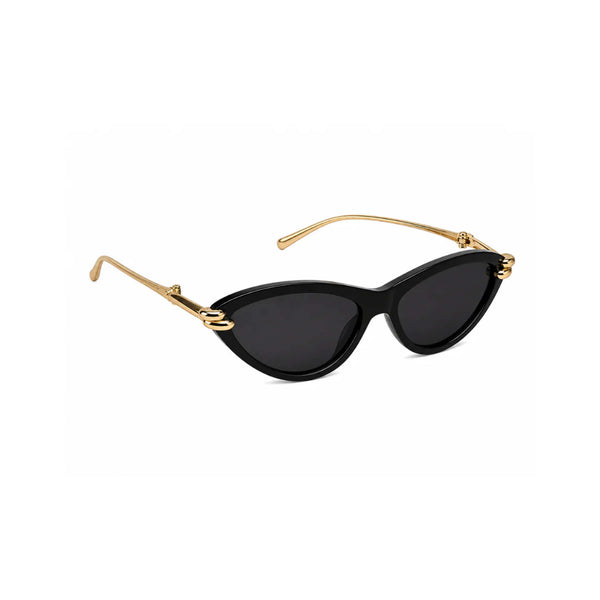 royal knot Gold black cateye Sunglass