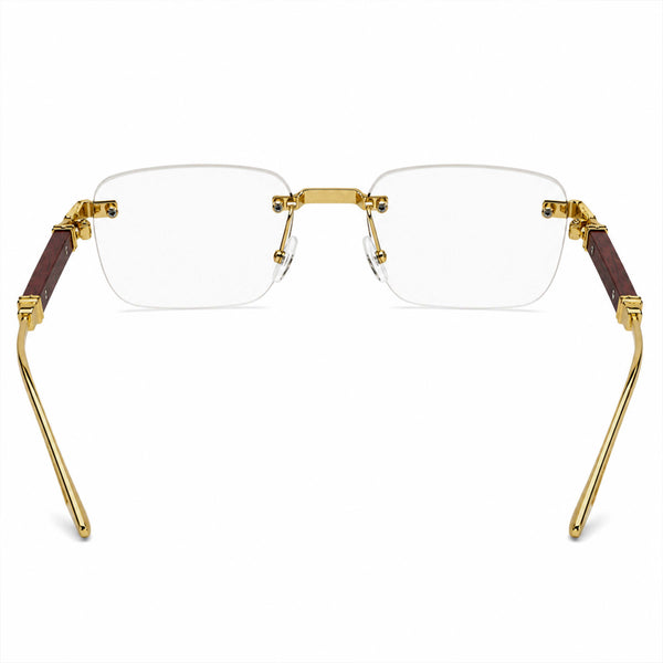 Golden Prestige white transparent Sunglass