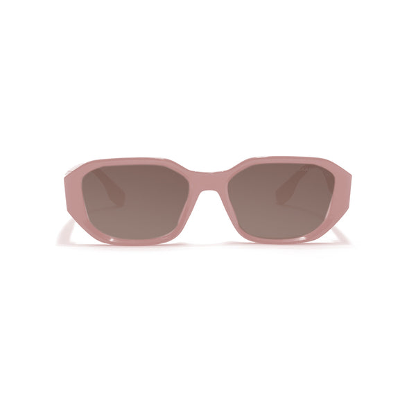 Bangkok | Peach Round Rectangle Sunglass