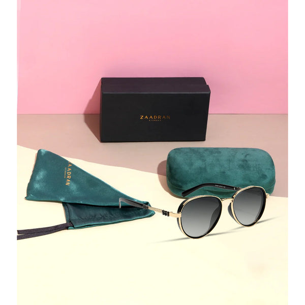 Berlin | Black Golden Aviator Sunglass