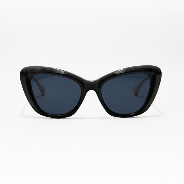 Smart Lady | Black Cateye Oversize Sunglass