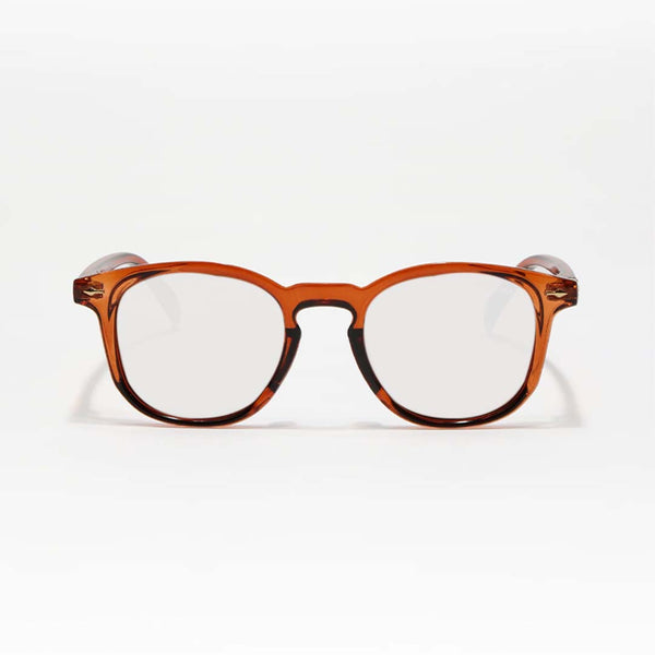 Sunrise | Brown Transparent Wayfarer Sunglass
