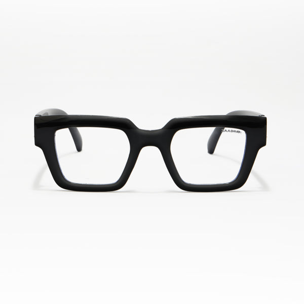 KJ | Black Transparent Oversize Sunglass