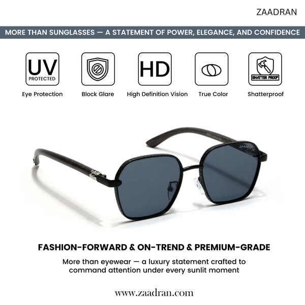 Cairo | Black Wayfarer Sunglass