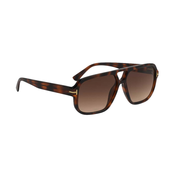 Saint | Panther Brown Aviator Sunglass