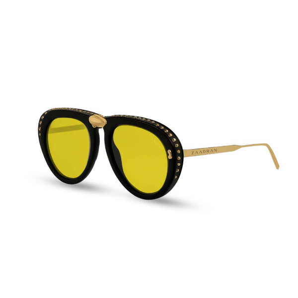 Toronto | Golden Bumblebee Foldable Aviator Sunglass