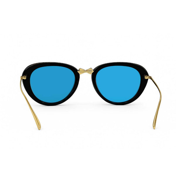 Toronto | Golden Morpho Foldable Aviator Sunglass