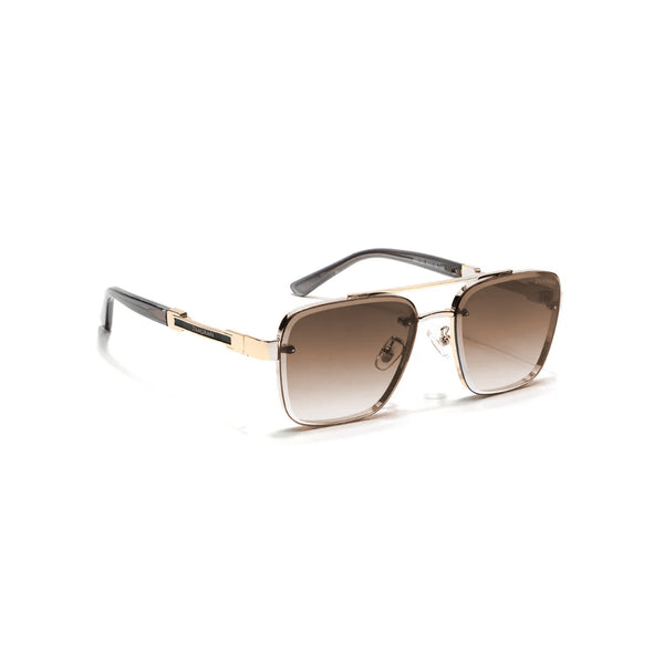 Giza | Golden Brown Wayfarer Sunglass