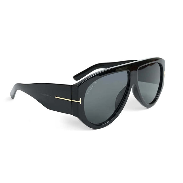 Cuba | Black T Aviator Sunglass