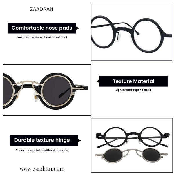 Mafia | Black Silver Round Sunglass