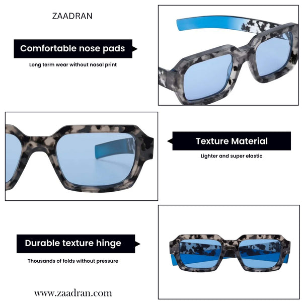 Breeze | Blue Wayfarer Sunglass