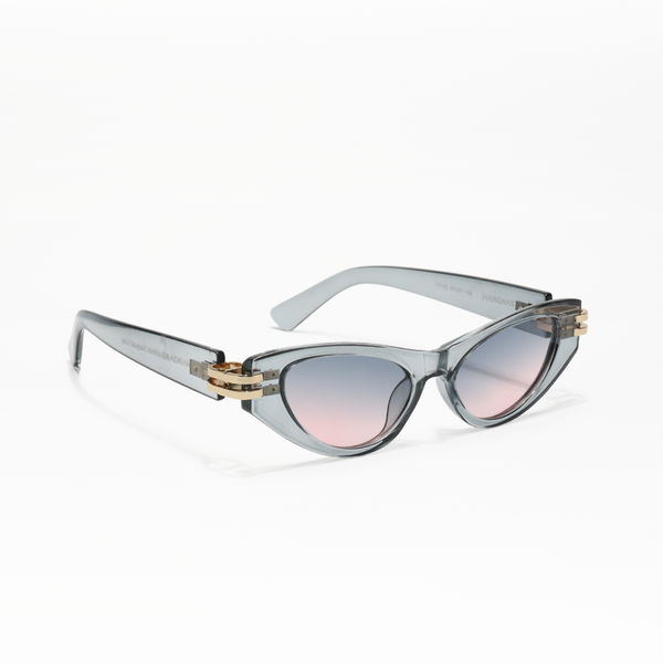 Diva | Grey Transparent Cateye Sunglass