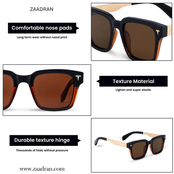 Bagan | Brown Wayfarer Sunglass