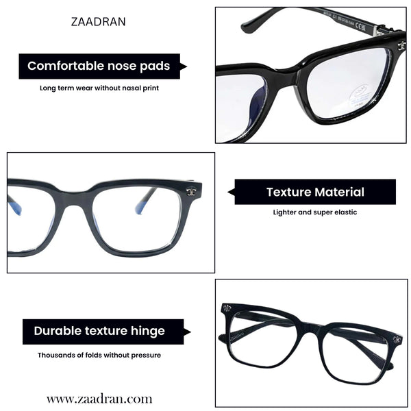 Belarus | Black Transparent Wayfarer Sunglass