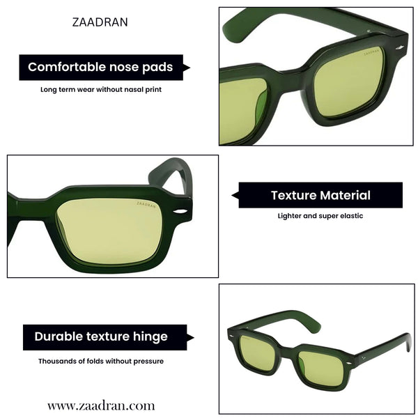 Portland | Green Wayfarer Sunglass