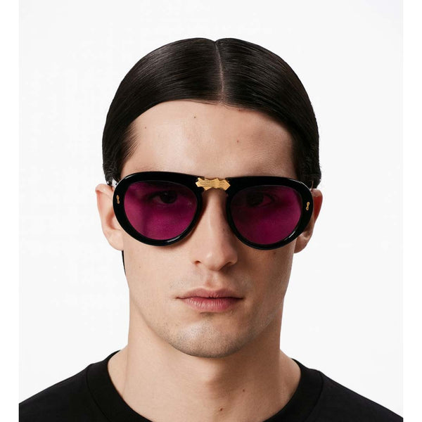 Toronto | Golden Flamingo Foldable Aviator Sunglass