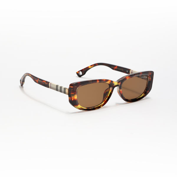 Burber | Leopard Rectangle Sunglass