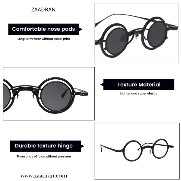 Mafia | Black Round Sunglass