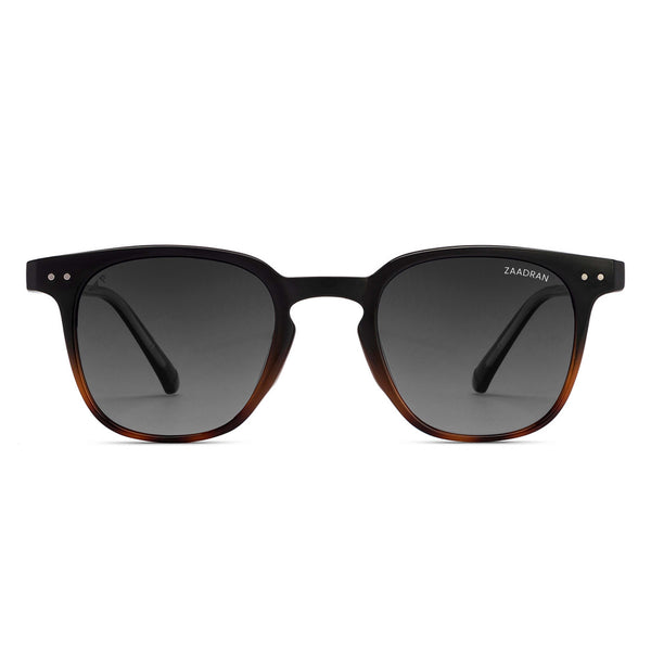 Gator I Black Brown Wayfarer Sunglass