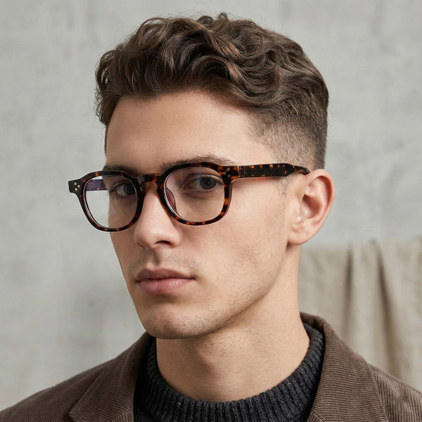 Melbourne | Brown Transparent Wayfarer Sunglass