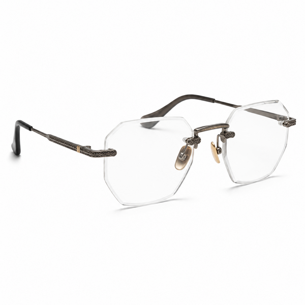 Dominica Copper Black Transparent Sunglass