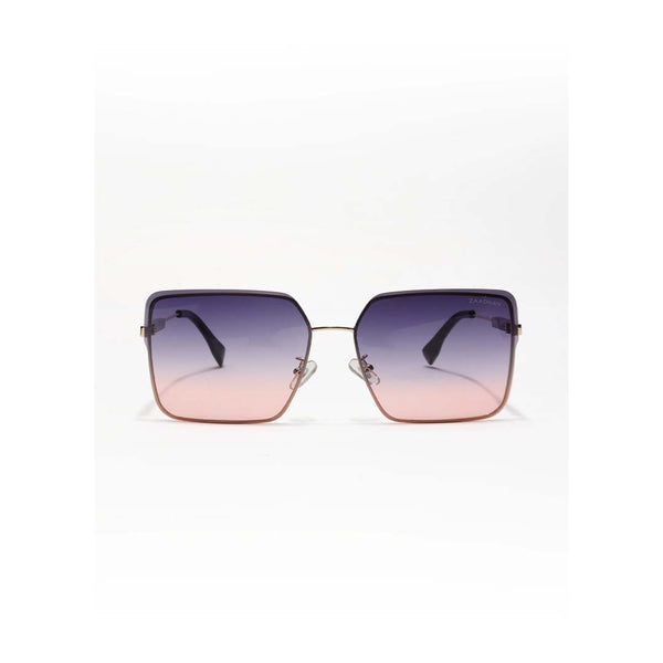 Burber | Golden Pink Oversize Wayfarer Sunglass