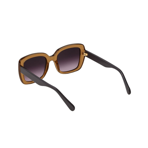 NY | Peach Wayfarer Oversize Sunglass
