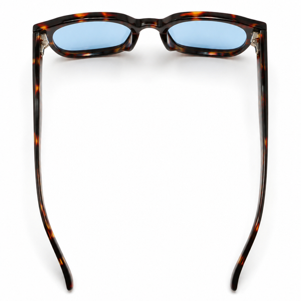 Athens Light Blue Leopard Sunglass