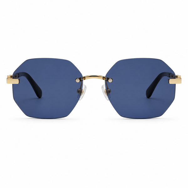 Dominica Blue Golden Sunglass