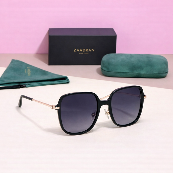 Denmark | Black Oversized Wayfarer Sunglass