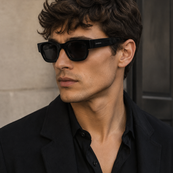 Barcelona | Black Wayfarer Sunglass
