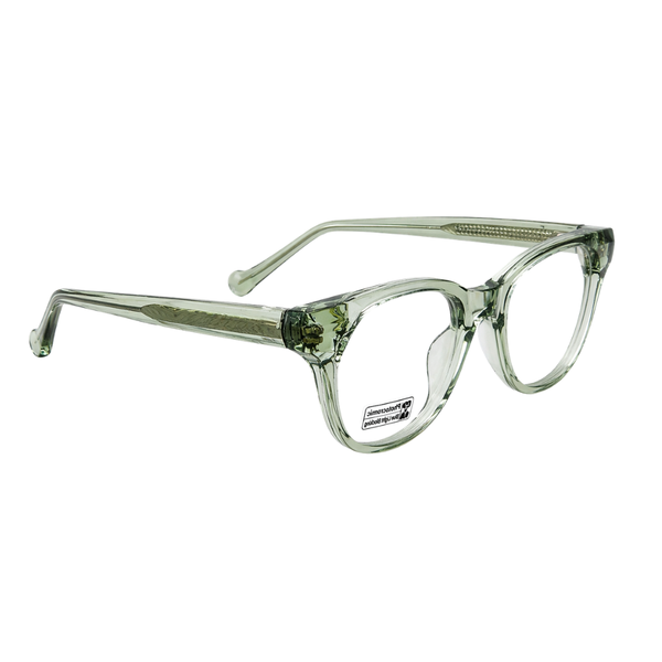 Belfast Classic Light Green Rectangle Sunglass