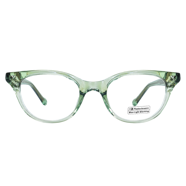 Belfast Classic Light Green Rectangle Sunglass
