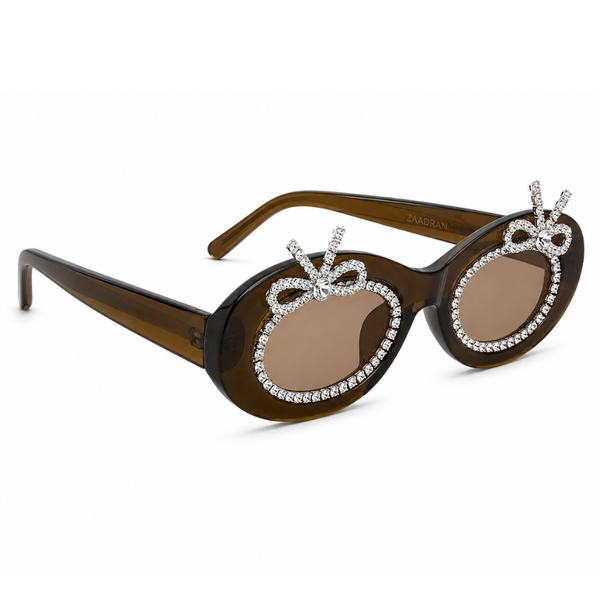 Starlight Bow Brown Sunglass