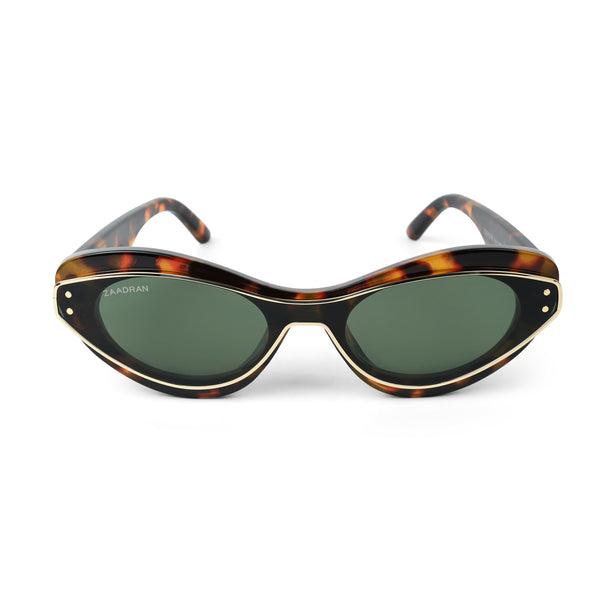 Curv | Panther Golden Cateye Sunglass