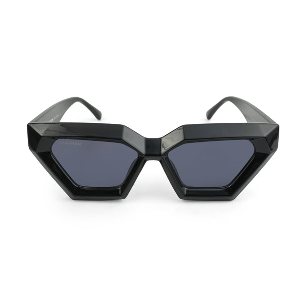 Vanco | Black Cateye Aviator Sunglass