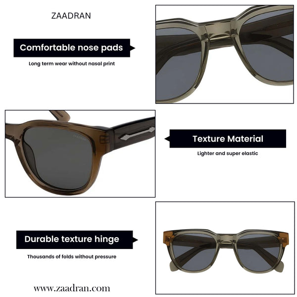 Hungary | Grey Wayfarer Sunglass