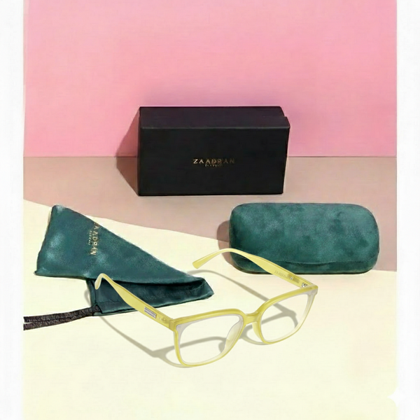 Belize | Green Transparent Wayfarer Sunglass