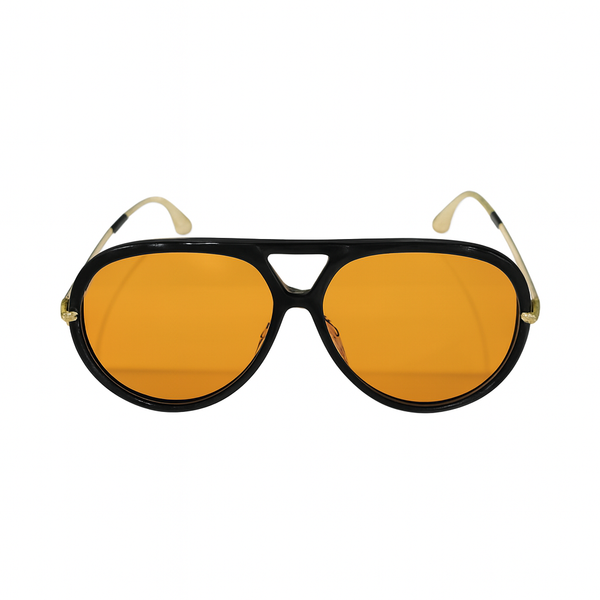 Finland | Orange Aviator Sunglass