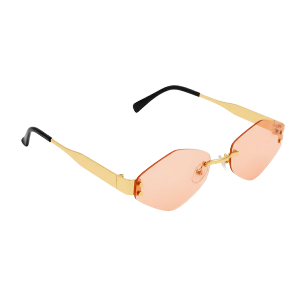 Myanmar | Peach Rimless Sunglass