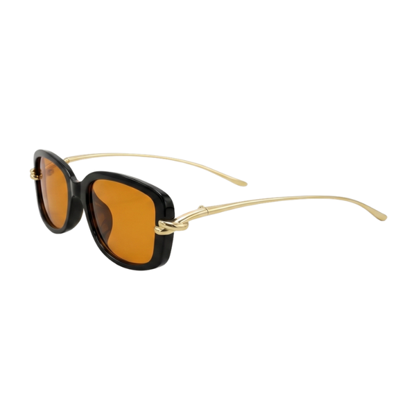 Royal Knot Black Orange Sunglass