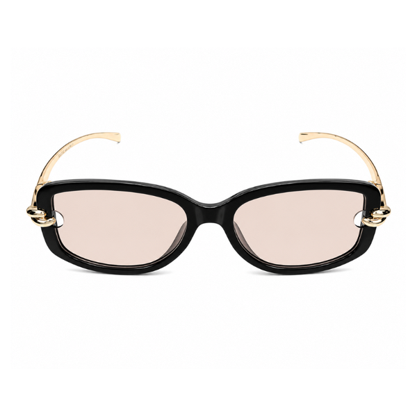 Royal Knot Gold Peach Sunglass