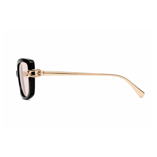 Royal Knot Gold Peach Sunglass