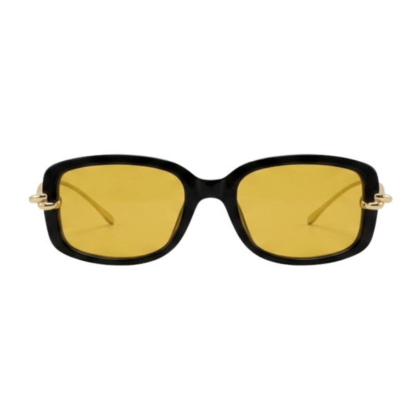 Royal Knot Black Yellow Sunglass